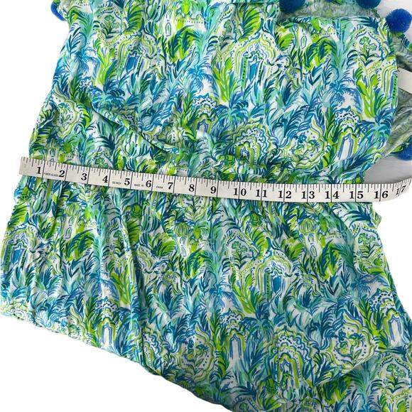 Lily Pulitzer Idara Resort Romper 100% Cotton Size Large - Picture 7 of 7